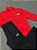 Conjunto Puma Essentials Poly Masculino Vermelho/Preto - Imagem 3