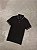 Polo Tommy Hilfiger Tipped Slim Fit Preta - Imagem 1
