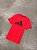 Camiseta Adidas Treino Manga Curta Logo ( Vermelha ) - Imagem 1