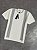 Camiseta Tricot Manga Curta (Off White/Cinza) - Imagem 1