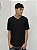 CAMISETA TEXTURIZADA PRETA - Imagem 1