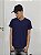 CAMISETA LISA PADRÃO ZARA OFICIAL AZUL MARINHO - Imagem 1