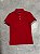 Polo Tommy Hilfiger  Slim Piquet Flag Cuff (Vermelha) - Imagem 1