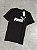 Camiseta Puma Big Logo Essentials Preta - Imagem 1