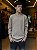BLUSA HANSEZ GOLA CARECA TEXTURIZADA BEGE - Imagem 1