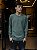 BLUSA HANSEZ GOLA CARECA TEXTURIZADA VERDE - Imagem 1
