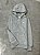MOLETOM NIKE CLUB FLANELADA CINZA ZIPER METAL - Imagem 1
