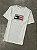 CAMISETA TOMMY HILFIGER AMERICANA MONOTYPE FLAG (BRANCA) - Imagem 1