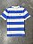 CAMISETA TOMMY HILFIGER FAIXA (BRANCA/AZUL CELESTE) - Imagem 1