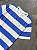 CAMISETA TOMMY HILFIGER FAIXA (BRANCA/AZUL CELESTE) - Imagem 2