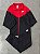 CONJUNTO NIKE TRACKSUIT PK INFANTIL PRETO/VERMELHO - Imagem 1