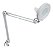 Luminária Lupa LED Profissional para Mesa (220V) - Imagem 1