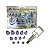 Conjunto de Ventosas para Terapia de Descompressão - Kit com 12 Ventosas e 1 Bomba - Imagem 4