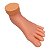 Pé Para Treino Manicure Silicone Unhas Gel Dedo Treinamento - Imagem 2