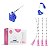 Kit 10 Unidades Smart Microcânula SC18g 100mm Smart Gr - Imagem 1