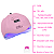 Cabine Led UV Sun 54w 36 Leds Secagem Unhas Gel Bivolt Rosa - Imagem 4