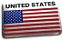 EMBLEMA - EUA - BANDEIRA AMERICANA - Imagem 1