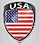 EMBLEMA - EUA - ESCUDO - Imagem 1