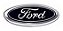 Emblema - Ford - 23.9cm - Preto - Imagem 1