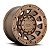 Jogo de Rodas Fuel Tracker D731 20x9 6x139.7 +1MM Bronze Fosco - Imagem 1