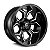 Jogo de Rodas Fuel Avenger D606 20x9 6x135/6x139.7 +20mm Preto Brilhante Fresado - Imagem 1