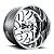 Jogo de Rodas Fuel Triton D609 26x12 8x165.10 -44MM Cromado - Imagem 1