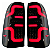 Lanterna Tribal fumê para Toyota Hilux 2005 a 2015 - Imagem 10