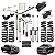 Kit Suspensão Completo Carli Backcountry 3,25" para Dodge RAM 2500 de 2014 a 2024 - Imagem 1
