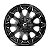 Roda Fuel Battle Axe D578 18x09 6x135/6x139.7 +20mm Preto Brilhante Fresado - Imagem 2