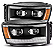 Farol Dianteiro Ram 2006 a 2009 Modelo 2020  Fumê/Aro Cromado Alpha Rex Par - Imagem 1