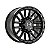 Jogo de Rodas Hostile Ridgecrest H135 20x9 8x165.1 +1mm Preto Fosco - Imagem 1