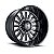 Jogo de Rodas Hostile Titan H127 20x10 8x165.1 -19mm Preto Fosco - Imagem 1