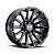Jogo de Rodas Hostile Typhoon H123 20x10 6x139.7 -19mm Preto Fosco - Imagem 1