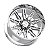 Jogo de Rodas Hostile Maniac H126 22x10 8x165 -25mm Cromada - Imagem 3