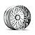Jogo de Rodas Hostile Syclone H131 22x12 8x165.1 -44mm Cromado - Imagem 1