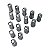 Jogo de Porcas M14 1.5 RAM Cromada com 32 peças - Hostile Off-Road Wheels - Imagem 2