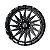 Jogo de Rodas TIS H547 20x10 8x165.1 -18mm Preto Brilhante Fresado - Imagem 1