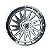Jogo de Rodas TIS H547 22x12 8x165.1 -44mm Cromado Polido - Imagem 2