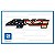Adesivo 4x4 Bandeira Americana para Silverado 2007 a 2013 - Imagem 2