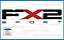 ADESIVO - FX 2 - OFF ROAD - 2009/2011 - PRETO/VERMELHO - Imagem 1