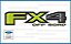 ADESIVO - FX 4 - OFF ROAD - 2015/2018 - VERDE CLARO - FGRN - Imagem 2