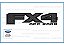 ADESIVO - FX 4 - OFF ROAD - 2015/2020 - PRETO/CINZA - Imagem 1