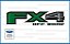 ADESIVO - FX 4 - OFF ROAD - 2015/2018 - VERDE ESCURO - FDRKGRN - Imagem 1