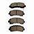 Pastilha de Freio Kevlar Dianteira Ironman para Chevrolet S10 2013 a 2019 - Imagem 2
