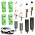 Kit Suspensão Ironman Nitrogas para SW4 2005 a 2015 - Imagem 1
