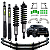 Kit Suspensão IronMan IM2.5 full Ranger 2024 com Bandeja - Imagem 1
