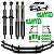 Kit Suspensão IronMan NitroGás para Toyota Hilux 2016 a 2024 FULL sem bandeja - Imagem 1