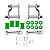 Kit Suspensão IronMan Foam Cell Full para Toyota Hilux 2016 a 2024 - Imagem 2
