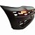 GRADE FRONTAL - HILUX - 12/15 - PRETA ESCRITA TOYOTA CINZA - Imagem 2