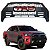 GRADE FRONTAL HILUX ROCCO 2021+ ESCRITO TRD VERMELHO C/ LED - Imagem 1